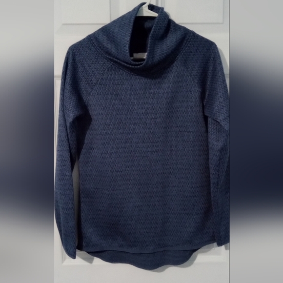 Columbia NWOT Navy Knit Sweater - Picture 1 of 4
